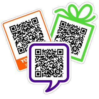 Custom QR Code Stickers