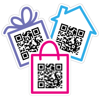 Website QR Code Stickers
